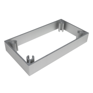 Lagun Opbouwbracket verlenging, aluminium geanodiseerd