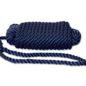 Navy Blauwe Landvast 12mm 10 meter