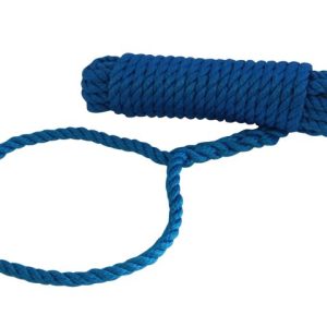 Talamex Superlene Landvasten 3-strengs polypropyleen Blauw 14mm 14m