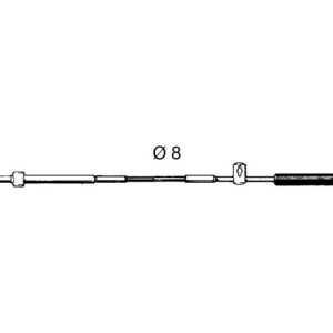MACH5 Motorbedieningskabel 5,49m